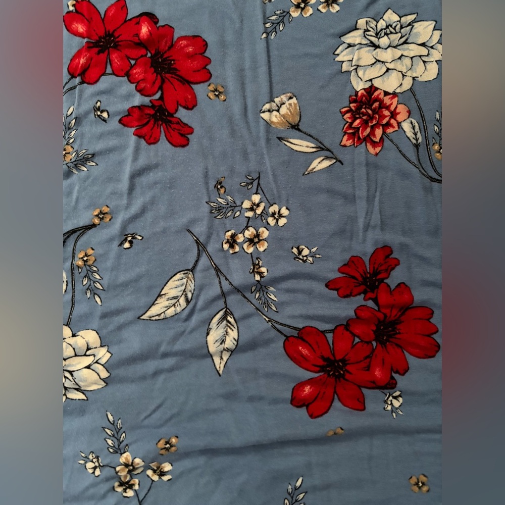 Penningtons Blue Floral Top - Picture 3 of 7